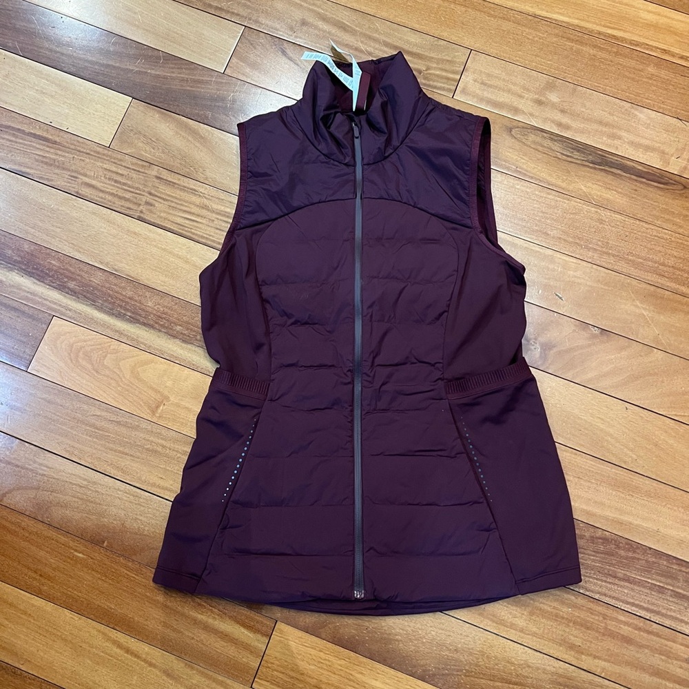 Lululemon Athletica Purple down for it all vest